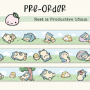 *PREORDER*  Rest is Productive | Washi