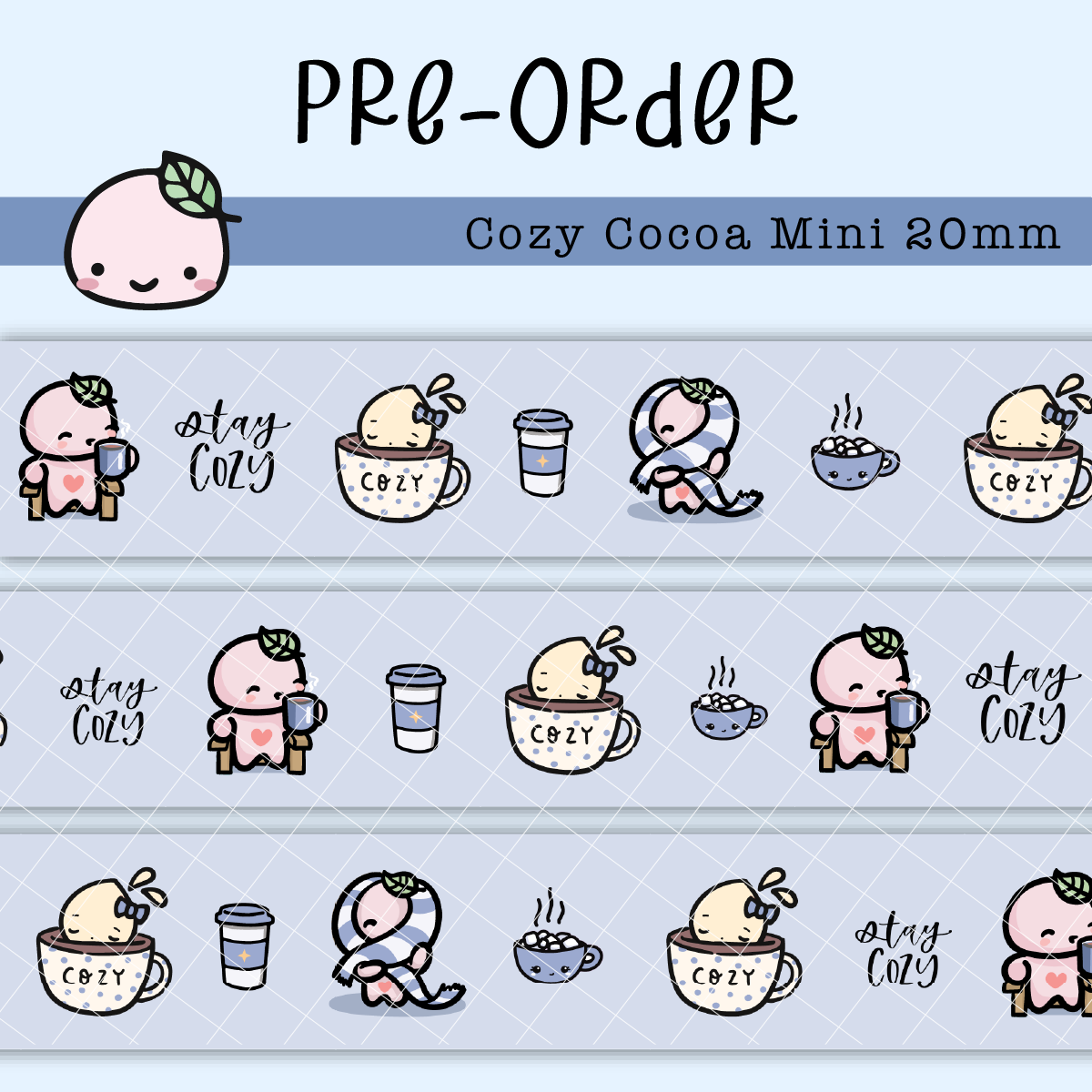 *PREORDER*  Cozy Cocoa | Washi