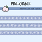 *PREORDER*  Snowflake Dot | Washi