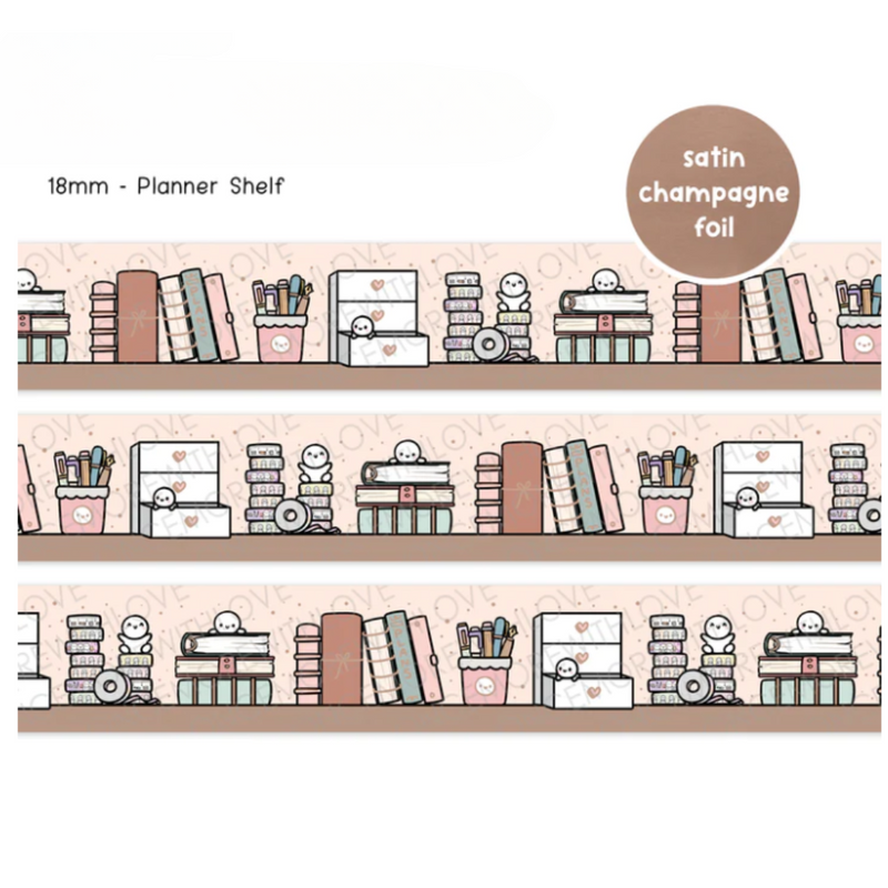 Planner Shelf | Washi