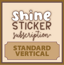Shine Sticker Studio - Boo Brew Cafe | September 2025 Subscription