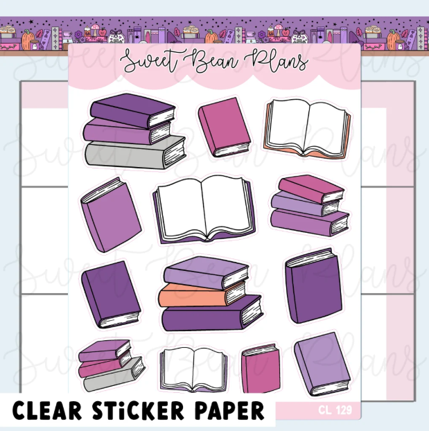 October 2026 Bookish | Clear Sticker Sheet
