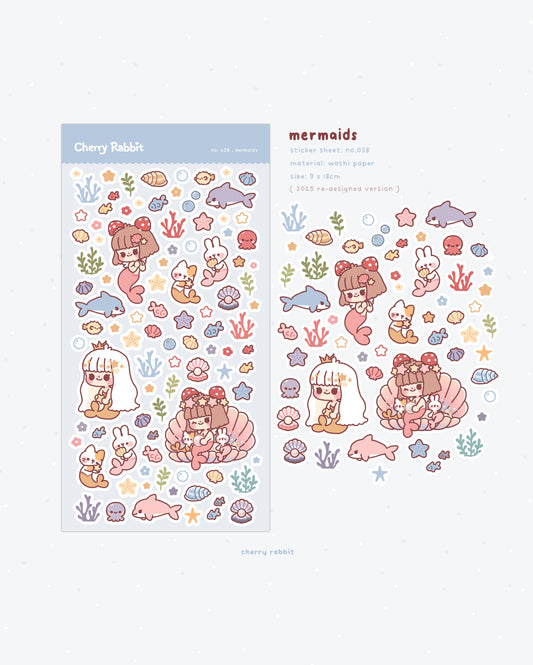 Mermaids | Sticker Sheet