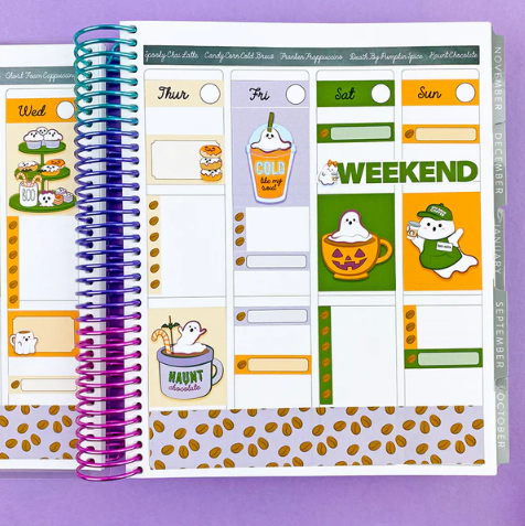 Shine Sticker Studio - Boo Brew Cafe | September 2025 Subscription