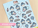 Gloomy Eeyore | Sticker Sheet