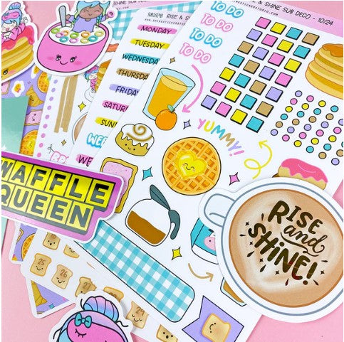 *PREORDER* Shine Sticker Studio - Rise & Shine | October Subscription