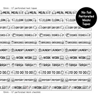 Text Tapes | Perforated Washi