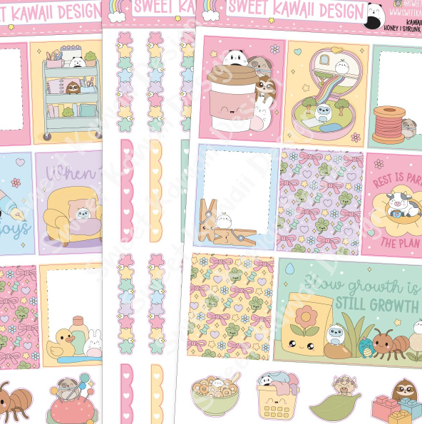 Sweet Kawaii Designs - Honey, I Shrunk The Critters | January 2026 Kawaii Kit Subscription