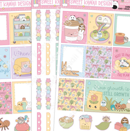 Sweet Kawaii Designs - Honey, I Shrunk The Critters | January 2026 Kawaii Kit Subscription