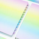 Rainbow - A5W - Weekly (Undated, Half Year) | Planner Bundle