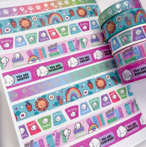 *PREORDER* Sweet Bean Plans | December 2024 WASHI & STICKER Subscription