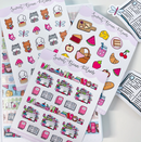 Sweet Bean Plans | June WASHI & STICKER Subscription