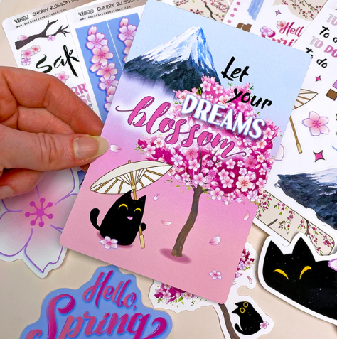 Shine Sticker Studio - Cherry Bossom Dreams | March 2026 Subscription
