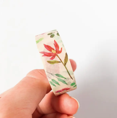 Watercolour Native Floral | Washi