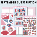Sweet Bean Plans | SEPTEMBER 2025 WASHI & STICKER Subscription