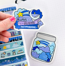 Sweet Bean Plans | October WASHI & STICKER Subscription