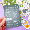 Shine Sticker Studio - Boo Brew Cafe | September 2025 Subscription
