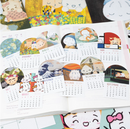 2024 Works of Art Month Calendar Vinyl Stickers