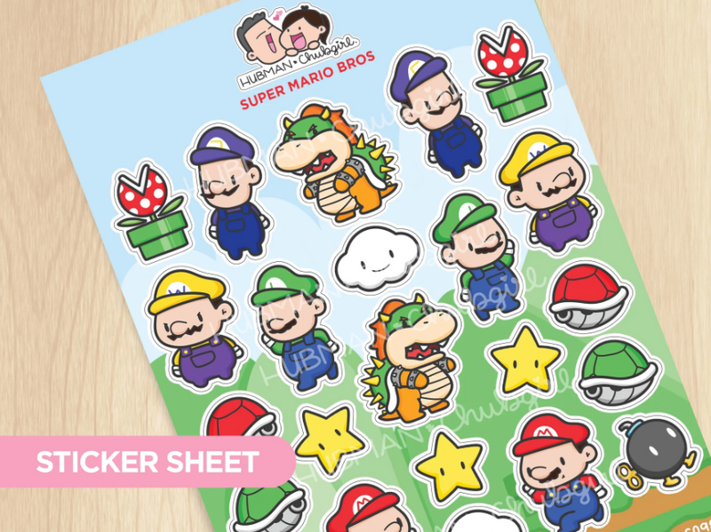 Super Mario Bros | Sticker Sheet
