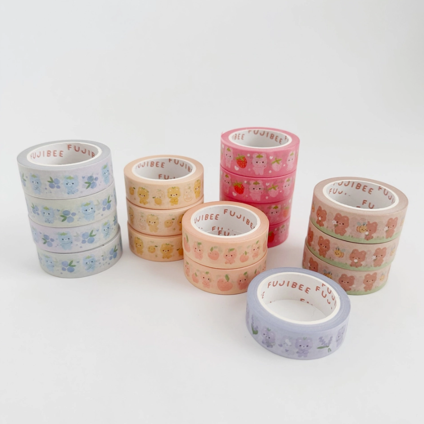 Peach Bear | Washi