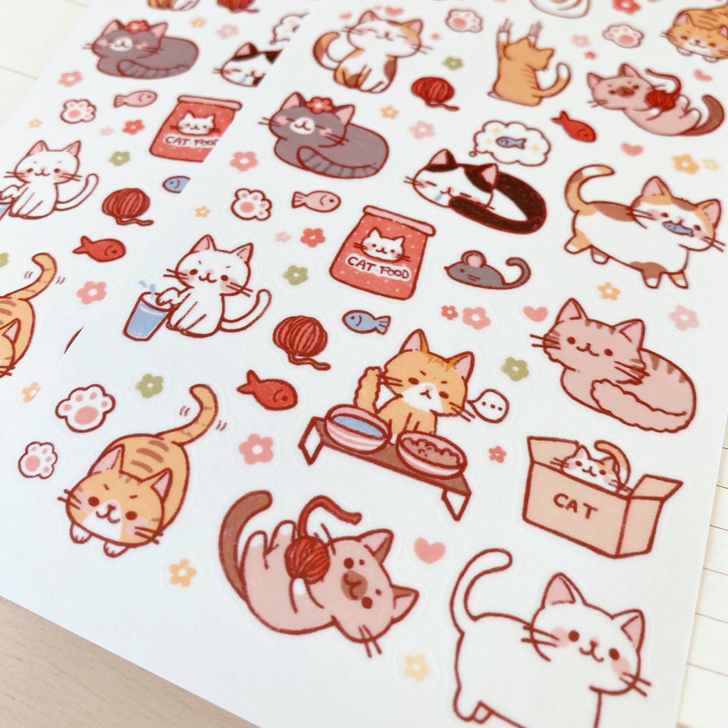 Cat Party | Sticker Sheet