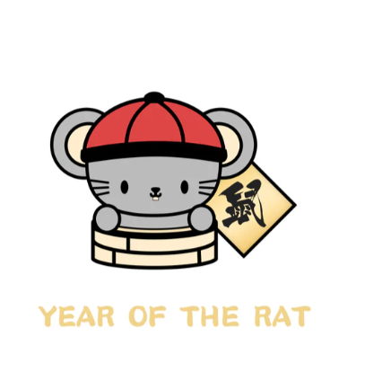 Zodiac - Year of the Rat | Enamel Pin