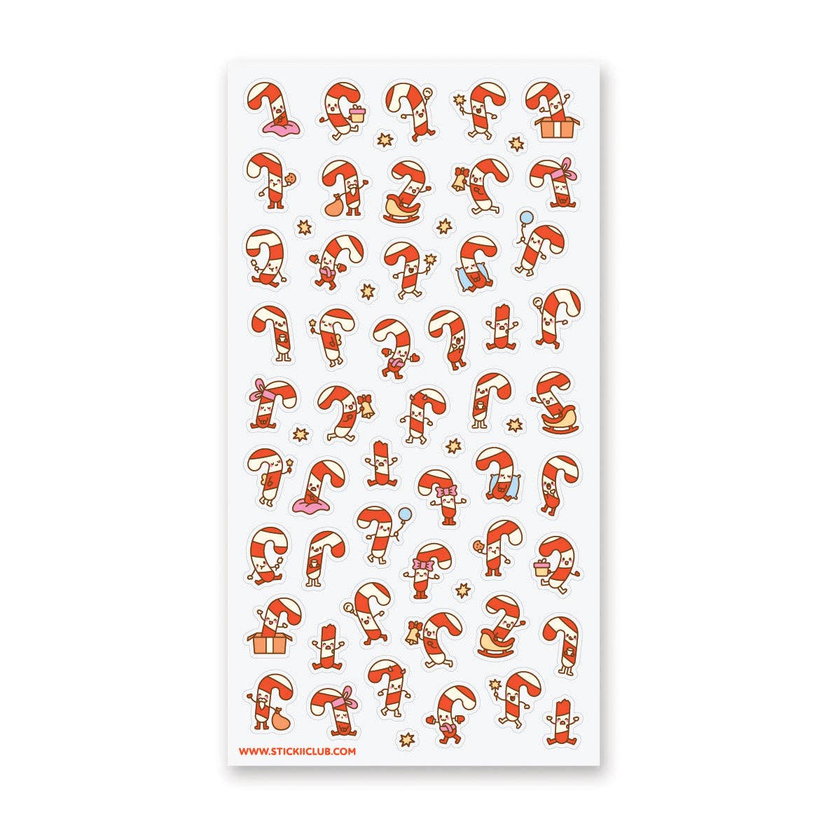 Candy Cane Cuties | Sticker Sheet
