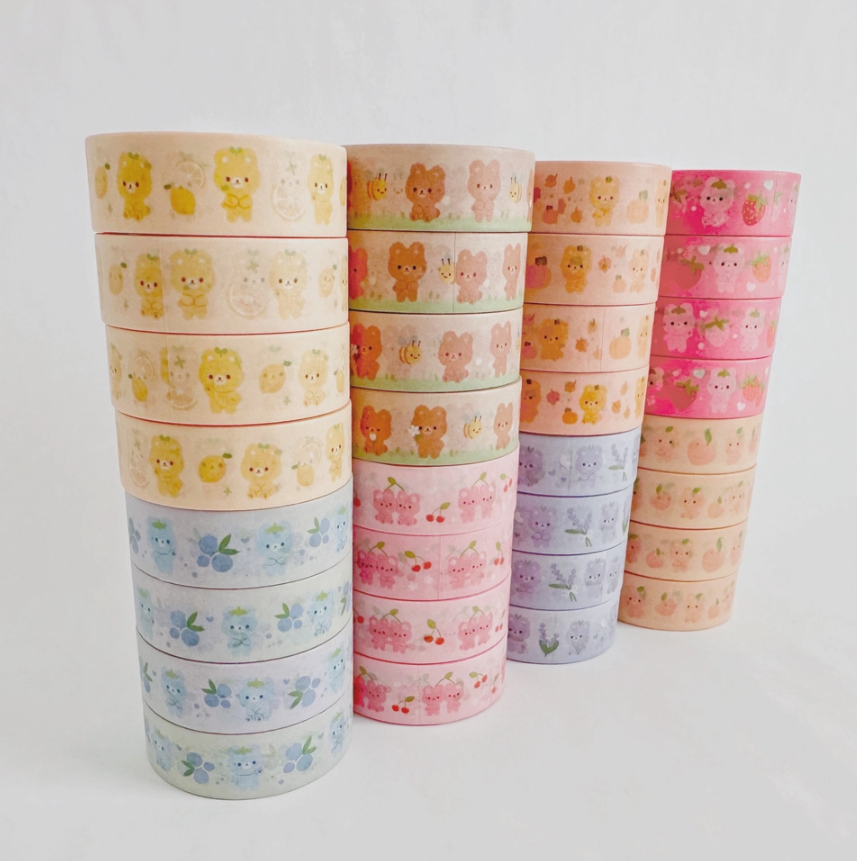 Lavender Bear | Washi