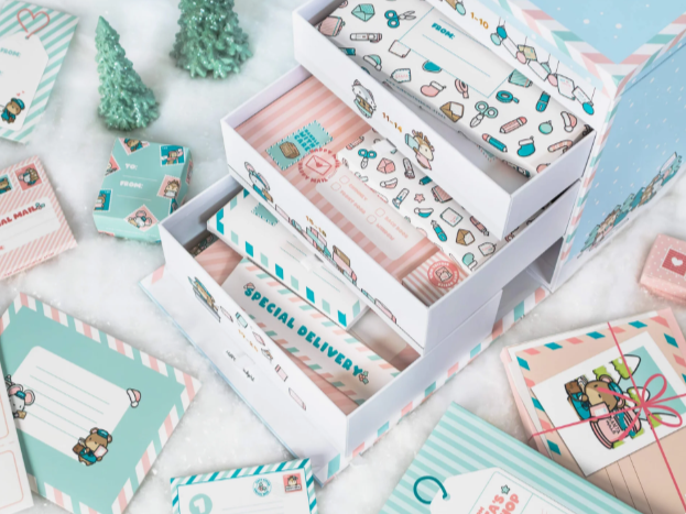 *PRESALE* Hubman & Chubgirl | 2025 Holiday Happy Mail Advent Calendar