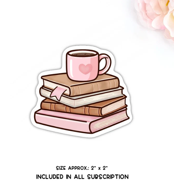 Krels Creations - Coffee Lover | January 2026 STICKERS & WASHI Subscription