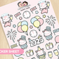 Happy 2025 2 | Big Sticker Sheet