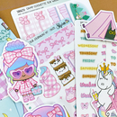Shine Sticker Studio - Camp Coquette | June 2025 Subscription