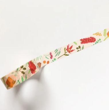 Watercolour Native Floral | Washi
