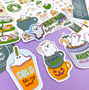Shine Sticker Studio - Boo Brew Cafe | September 2025 Subscription