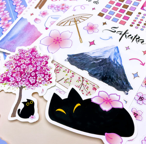 Shine Sticker Studio - Cherry Bossom Dreams | March 2026 Subscription