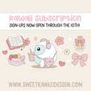 Sweet Kawaii Designs - Soft Life | May 2026 Kawaii Kit Subscription