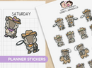 Howdy Armadillo | Sticker Sheet
