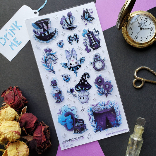 Dark Wonderland | Sticker Sheet