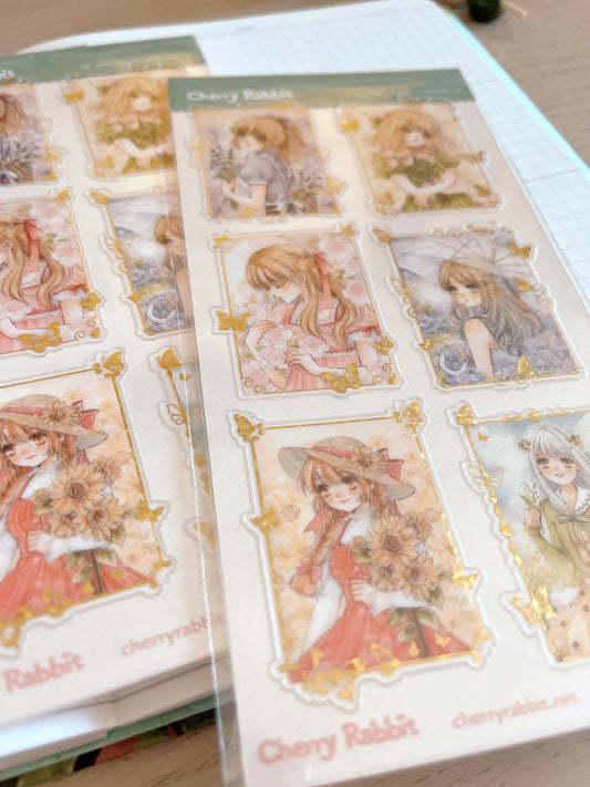 Flower Series | Sticker Sheet