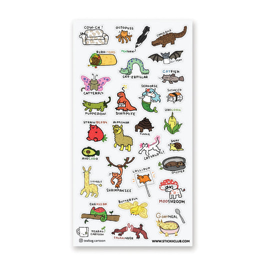 Strawbeary Lollipup | Sticker Sheet