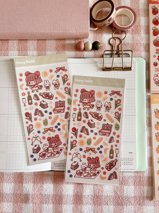 Lovely Picnic | Sticker Sheet