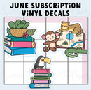 Sweet Bean Plans | JUNE 2025 WASHI & STICKER Subscription