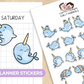 Chilly Narwhals | Sticker Sheet