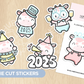 Hello 2025 | Die Cut Stickers