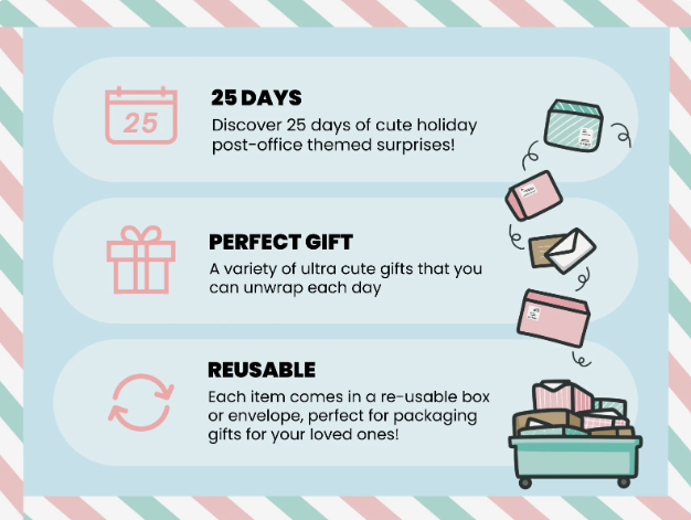 *PRESALE* Hubman & Chubgirl | 2025 Holiday Happy Mail Advent Calendar