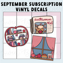 Sweet Bean Plans | SEPTEMBER 2025 WASHI & STICKER Subscription