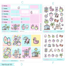 *PRESALE* Krels Creations - Summer Break | June 2026 STICKERS & WASHI Subscription