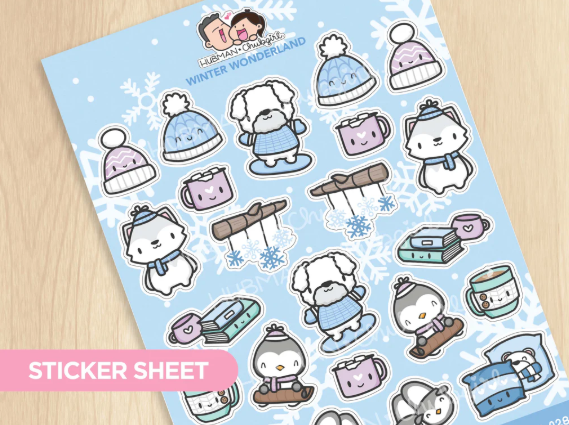 Winter Wonderland | Big Sticker Sheet