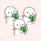 4 Leaf Clover | Vinyl Sticker