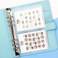 Hubman and Chubgirl - Small Storage Pockets - Planner Stickers 4 pockets (set of 5)